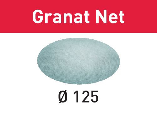 FESTOOL 203297 Materiały ścierne z włókniny STF D125 P150 GR NET/50 Granat Net