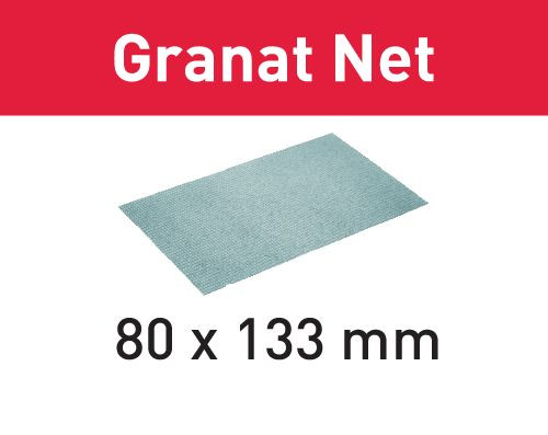 FESTOOL 203291 Materiały ścierne z włókniny STF 80x133 P240 GR NET/50 Granat Net