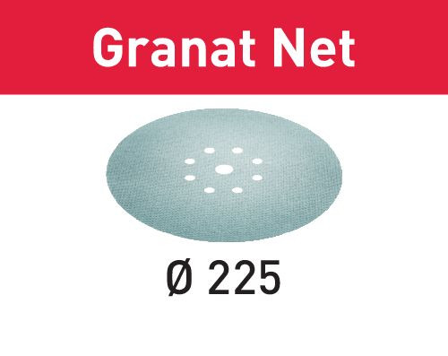 FESTOOL 203315 Materiały ścierne z włókniny STF D225 P150 GR NET/25 Granat Net