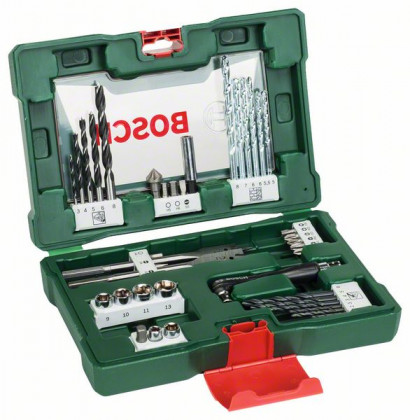 BOSCH 2607017316 41dílná sada vrtáků V-Line s úhlovým šroubovákem BOSCH 2607017316 41dílná sada vrtáků V-Line s úhlovým šroubovákem