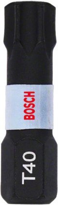 BOSCH 2608522478 Šroubovací bity Impact Control T40, 2 ks BOSCH 2608522478 Šroubovací bity Impact Control T40, 2 ks