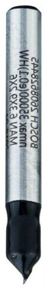 BOSCH 2608628445 Drážkovací fréza tvaru V/6 mm/D1 6,35 mm/L 9,2 mm/G 48 mm/90° BOSCH 2608628445 Drážkovací fréza tvaru V/6 mm/D1 6,35 mm/L 9,2 mm/G 48 mm/90°