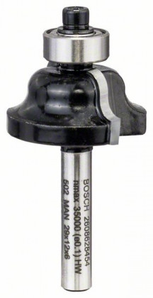 BOSCH 2608628454 Profilová fréza 6 mm/R1 4 mm/D 28,6 mm/B 8 mm/L 12,4 mm/G 54 mm BOSCH 2608628454 Profilová fréza 6 mm/R1 4 mm/D 28,6 mm/B 8 mm/L 12,4 mm/G 54 mm