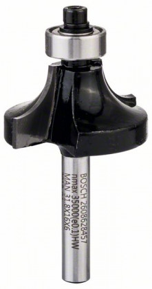 BOSCH 2608628457 Zaoblovací fréza/6 mm/R1 9,5 mm/D 31,8 mm/L 16,2 mm/G 57 mm BOSCH 2608628457 Zaoblovací fréza/6 mm/R1 9,5 mm/D 31,8 mm/L 16,2 mm/G 57 mm