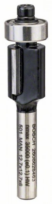 BOSCH 2608628463 Zarovnávací fréza, 6 mm, D1 12,7 mm, L 12,7 mm, G 56 mm BOSCH 2608628463 Zarovnávací fréza, 6 mm, D1 12,7 mm, L 12,7 mm, G 56 mm