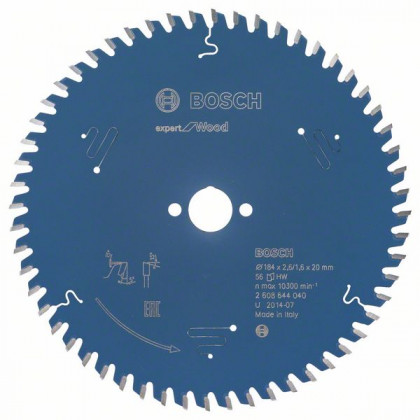 BOSCH 2608644040 Pilový kotouč Expert for Wood 184 x 20 x 2,6 mm, 56 BOSCH 2608644040 Pilový kotouč Expert for Wood 184 x 20 x 2,6 mm, 56