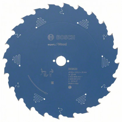BOSCH 2608644073 Pilový kotouč Expert for Wood 350 x 30 x 3,5 mm, 24 BOSCH 2608644073 Pilový kotouč Expert for Wood 350 x 30 x 3,5 mm, 24