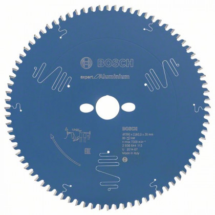 BOSCH 2608644113 Pilový kotouč Expert for Aluminium 260 x 30 x 2,8 mm, 80 BOSCH 2608644113 Pilový kotouč Expert for Aluminium 260 x 30 x 2,8 mm, 80