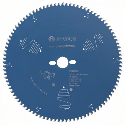 BOSCH 2608644116 Pilový kotouč Expert for Aluminium 315 x 30 x 2,8 mm, 96 BOSCH 2608644116 Pilový kotouč Expert for Aluminium 315 x 30 x 2,8 mm, 96