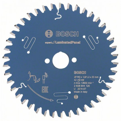 BOSCH 2608644126 Pilový kotouč Expert for Laminated Panel 140 x 20 x 1,8 mm, 42 BOSCH 2608644126 Pilový kotouč Expert for Laminated Panel 140 x 20 x 1,8 mm, 42