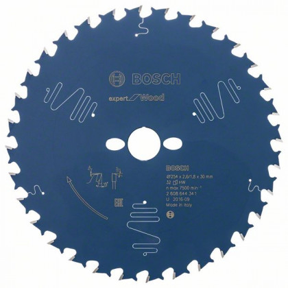 BOSCH 2608644341 Pilový kotouč Expert for Wood 254x30 mm, 32 BOSCH 2608644341 Pilový kotouč Expert for Wood 254x30 mm, 32