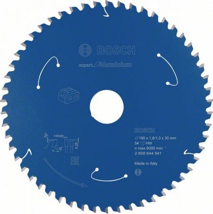 BOSCH 2608644541 Pilový kotouč Expert for Aluminium - AKU pily 190×1,8×30mm, 54 BOSCH 2608644541 Pilový kotouč Expert for Aluminium - AKU pily 190×1,8×30mm, 54