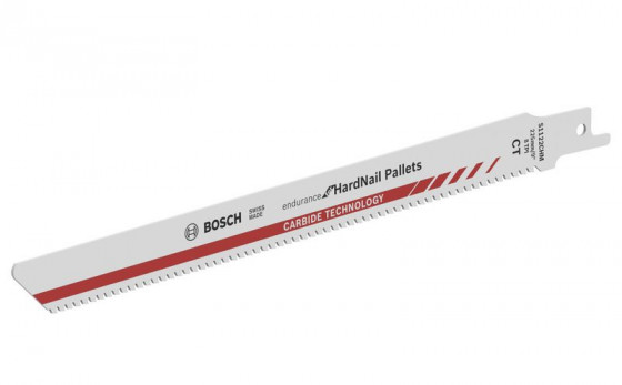 BOSCH 2608900387 Pilový karbidový list S 1122 CHM Endurance for HardNail Pallets BOSCH 2608900387 Pilový karbidový list S 1122 CHM Endurance for HardNail Pallets