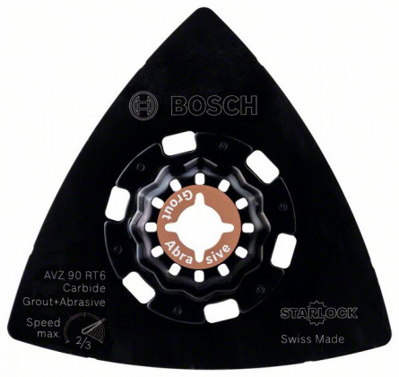BOSCH 2608900049 Karbidová brusná deska AVZ 90 RT6 90mm BOSCH 2608900049 Karbidová brusná deska AVZ 90 RT6 90mm