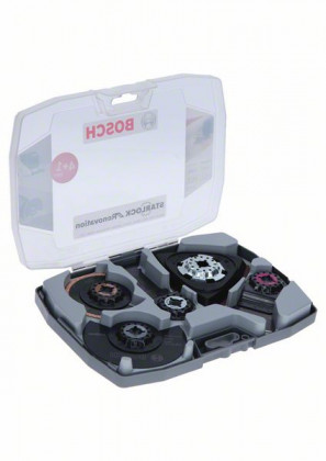 BOSCH 2608664624 8dílná sada Starlock pro renovace pro multifunkční nářadí BOSCH 2608664624 8dílná sada Starlock pro renovace pro multifunkční nářadí