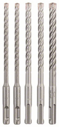 BOSCH 2608833911 5dílná sada vrtáků do kladiv SDS plus-5X, 6/6/8/8/10 mm BOSCH 2608833911 5dílná sada vrtáků do kladiv SDS plus-5X, 6/6/8/8/10 mm