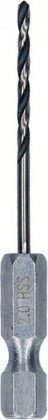 BOSCH 2608577517 Vrták do kovu HSS PointTeQ Hex 2 mm BOSCH 2608577517 Vrták do kovu HSS PointTeQ Hex 2 mm