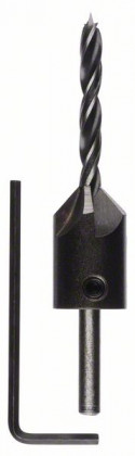 BOSCH 2608596392 Vrták do dřeva se záhlubníkem 5 mm BOSCH 2608596392 Vrták do dřeva se záhlubníkem 5 mm