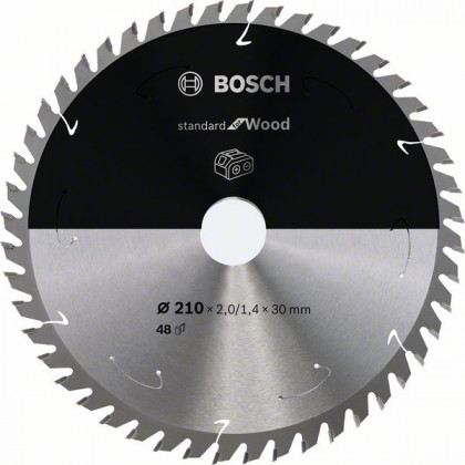 BOSCH 2608837714 Pilový kotouč Standard for Wood pro AKU pily 210×1,7×30mm, 48 BOSCH 2608837714 Pilový kotouč Standard for Wood pro AKU pily 210×1,7×30mm, 48