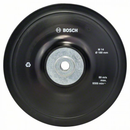 BOSCH 2608601209 Opěrný talíř Standard M14 180 mm BOSCH 2608601209 Opěrný talíř Standard M14 180 mm