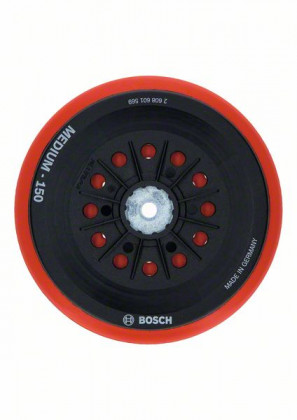 BOSCH 2608900010 Brusný talíř, multiděrování střední, 150 mm BOSCH 2608900010 Brusný talíř, multiděrování střední, 150 mm