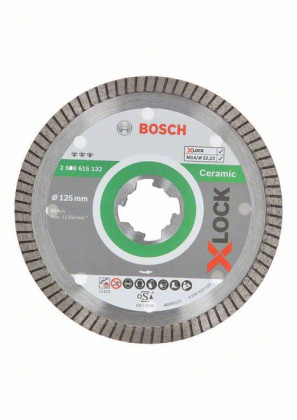 BOSCH 2608615132 Diamantový kotouč Best for Ceramic Extraclean Turbo, 125 mm BOSCH 2608615132 Diamantový kotouč Best for Ceramic Extraclean Turbo, 125 mm