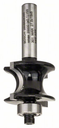 BOSCH 2608628360 Frez do profilu półokrągłego, 8 mm, R1 6 mm, L 19 mm, G 63 mm BOSCH 2608628360 Frez do profilu półokrągłego, 8 mm, R1 6 mm, L 19 mm, G 63 mm