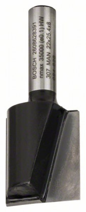 BOSCH 2608628391 Frez do wpustów, 8 mm, D1 22 mm, L 25 mm, G 56 mm BOSCH 2608628391 Frez do wpustów, 8 mm, D1 22 mm, L 25 mm, G 56 mm