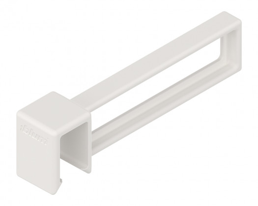 BLUM ZC7U10F0 Ambia-line przegród.wzdłuż. reling popr.LBX pure jedwab. Biał SW-M