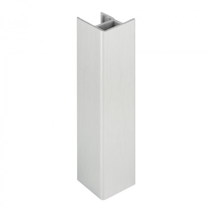 SCILM łącznik narożny/zaślepka 120 mm, szczotkowane aluminium SCILM łącznik narożny/zaślepka 120 mm, szczotkowane aluminium