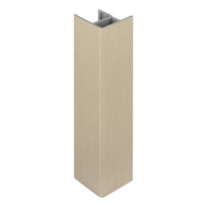 SCILM łącznik narożny/zaślepka 150 mm, stal nierdzewna szczotkowana SCILM łącznik narożny/zaślepka 150 mm, stal nierdzewna szczotkowana