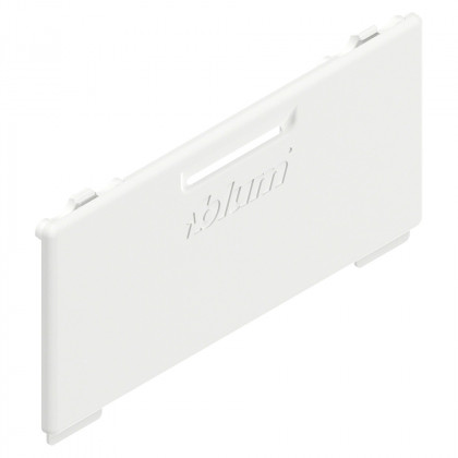 BLUM ZA4.5400.BT wewnętrzna zaślepka MERIVOBOX, z logo BLUM, biała SW-M