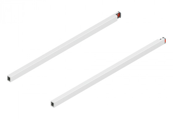 BLUM ZR4.500RS.E reling wzdłużny MERIVOBOX, 500, jedwabiście biały, SW-M
