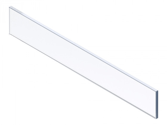 BLUM ZE4L458G szklany front niski MERIVOBOX, KB600mm za bok 18/19mm, przezrocz.