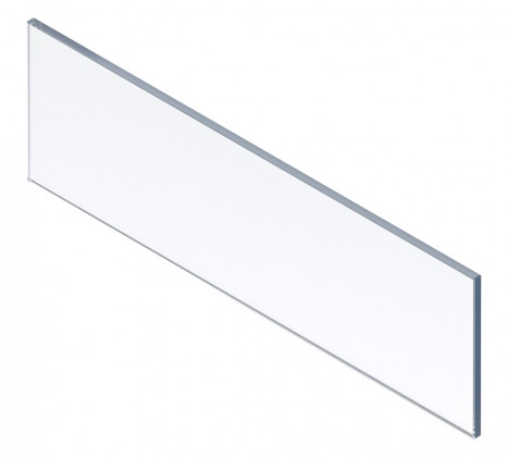 BLUM ZE4L458G szklany front niski MERIVOBOX, KB600mm za 18/19mm, przezroczysty
