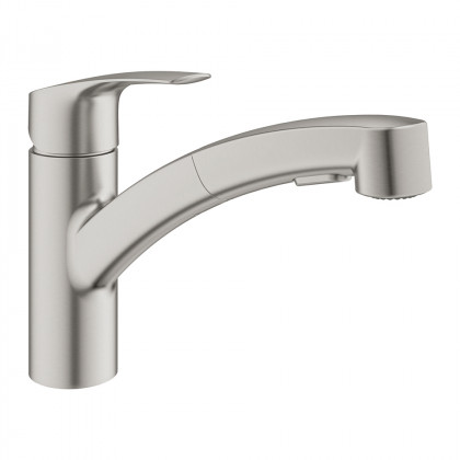 GROHE 30305DC1 Baterie Eurosmart vytahovací duální sprška supersteel GROHE 30305DC1 Baterie Eurosmart vytahovací duální sprška supersteel