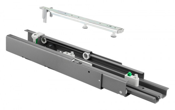 KES 084235 Dispensa prowadnica 100kg antracyt