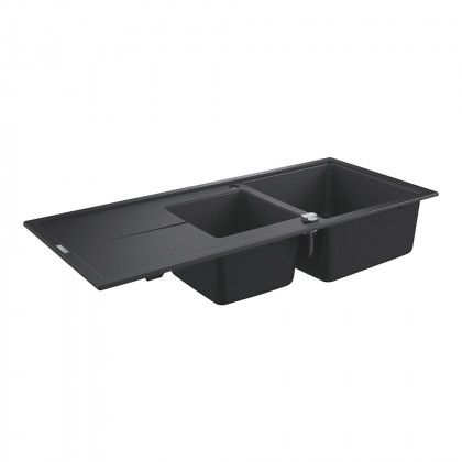 GROHE 31643AP0 Dřez K400 80-C 1160 x 500mm granitová černá GROHE 31643AP0 Dřez K400 80-C 1160 x 500mm granitová černá