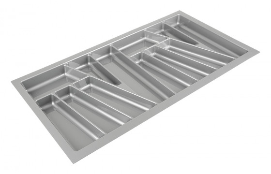 StrongIn Wkład na sztućce 90/435 (830 x 435 mm), metaliczny