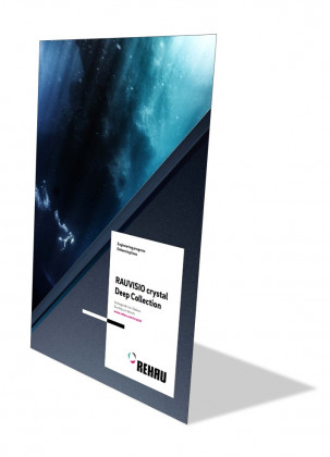 REHAU Rauvisio crystal Deep Wzornik 2023 - flip card A4