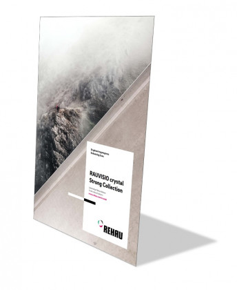 REHAU Rauvisio crystal Strong Wzornik  2023 - flip card A4