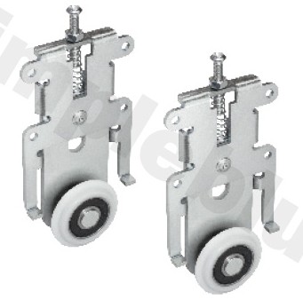SEVROLL 10219 wózek dolny Blue V system bezramowy do 18mm - 2szt SEVROLL 10219 wózek dolny Blue V system bezramowy do 18mm - 2szt