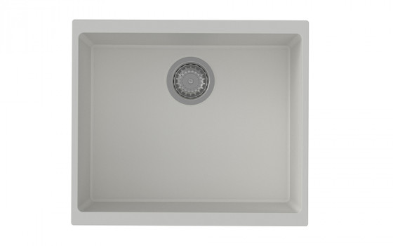 StrongSinks S3 Zlewozmywak granit Hron 530, 530x460 mm, bez ociekacza, biały StrongSinks S3 Zlewozmywak granit Hron 530, 530x460 mm, bez ociekacza, biały