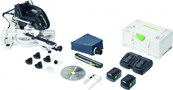 FESTOOL 577954 Akumulatorowa ukośnica przesuwna KSC 60 EB 5,0 I-Plus KAPEX