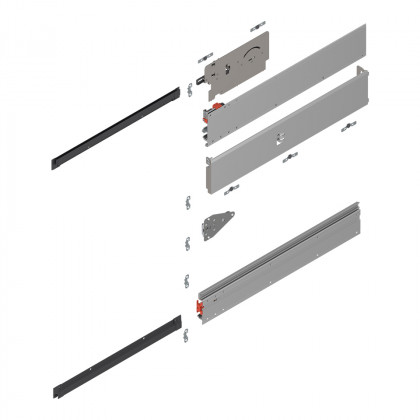 BLUM 801P450E.L2 Revego Uno Prowadnica kieszeniowa  450 mm lewa