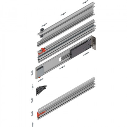 BLUM 802P525D.R2 Revego Duo listwa prowadząca, 525 mm, prawa