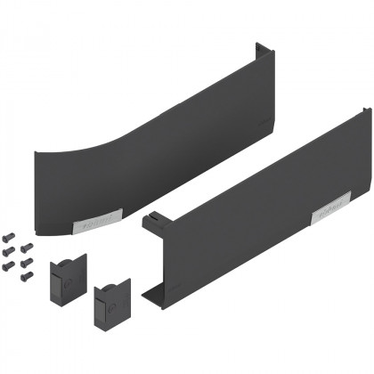 BLUM 23.8000 Aventos HF/HL/HS Top zaślepki do S-D, ciemnoszara