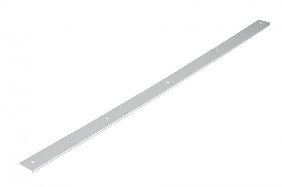 Listwa końcowa do blatu 38mm promień "0" długość 900mm prawa aluminiowa