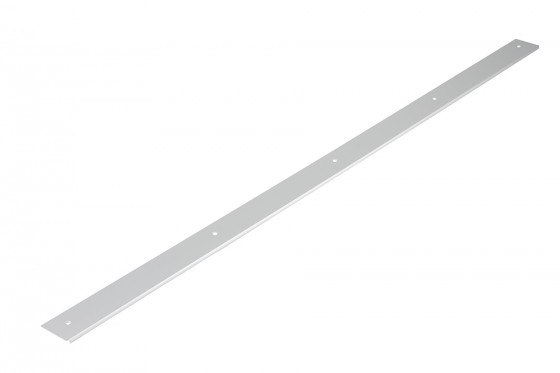 Listwa końcowa do blatu 38mm promień "0" długość 900mm lewa aluminiowa