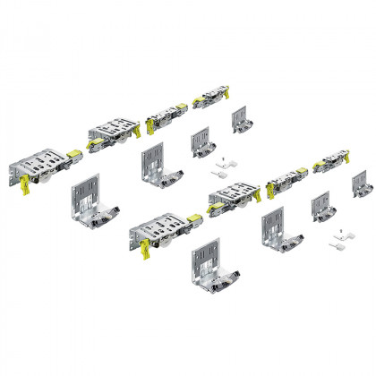 HETTICH 9278780 TopLine XL new STB 19 (17 mm), 18-30 mm/60 kg 4 skrzydła